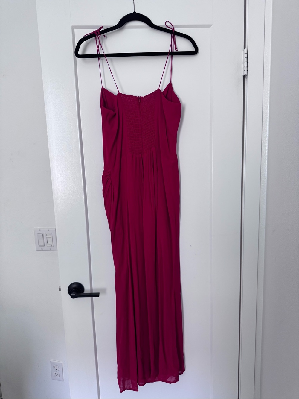 🌹Reformation Red Maxi Dress with Tie Straps - Picture 4 of 5